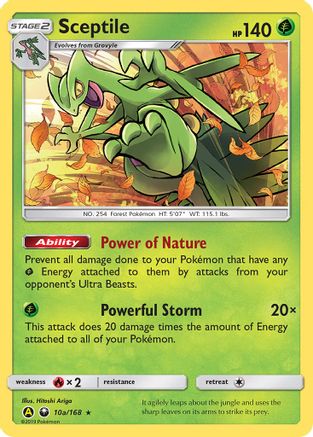 Sceptile 10a/168 Holo Promo Alternate Art Promos Pokemon