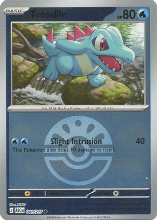 Totodile (Friend Ball) 041/217 Common Ascended Heroes Pokemon