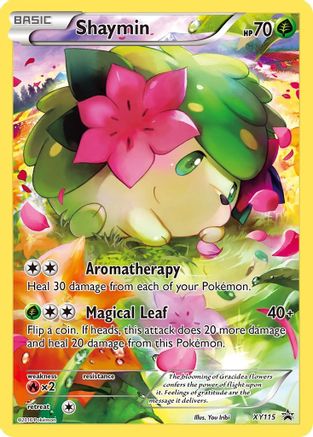 Shaymin XY115 Holo Promo XY Promo Pokemon