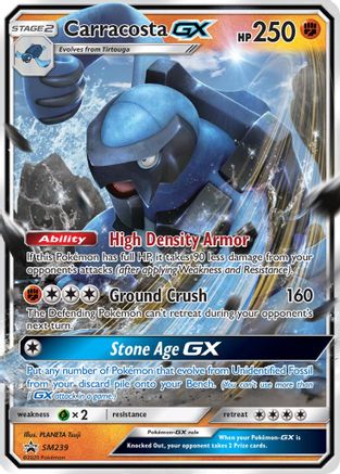 Carracosta GX - SM239 Holo Promo Sun & Moon Promo Pokemon