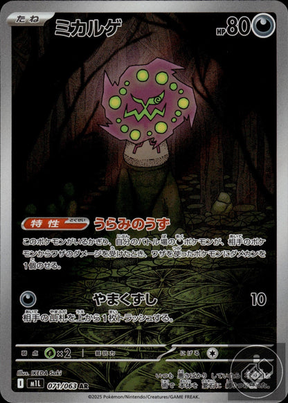 Spiritomb 071/063 Art Rare Mega Brave Pokemon Japanese