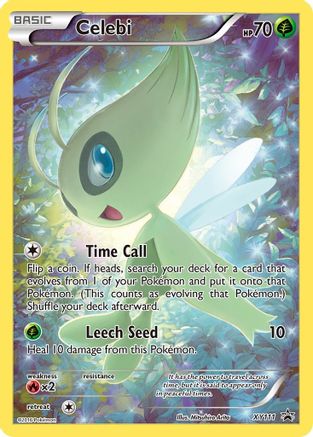Celebi XY111 Holo Promo XY Promo Pokemon