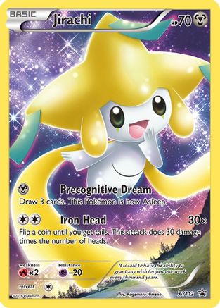 Jirachi XY112 Holo Promo XY Promo Pokemon