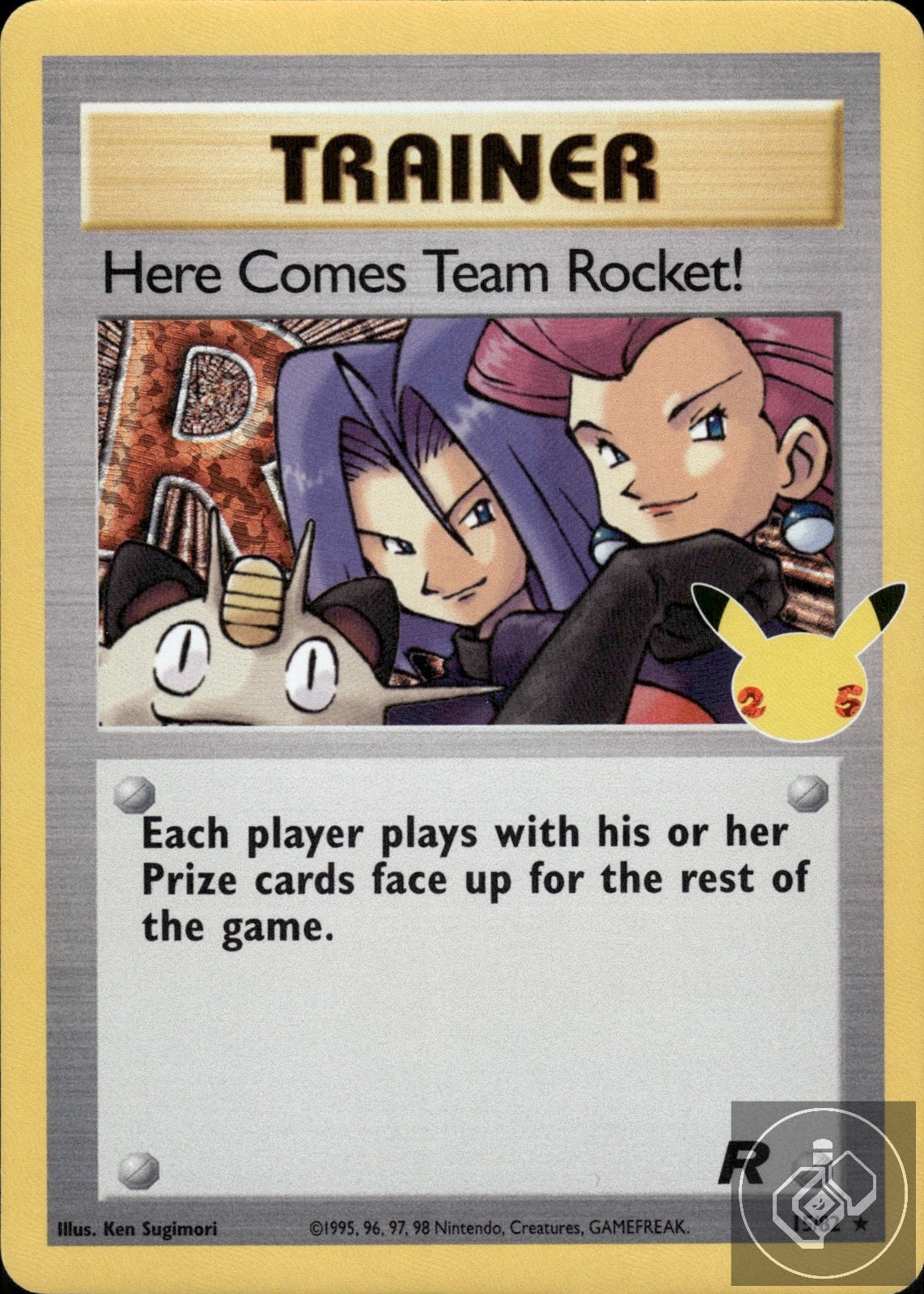 Here Comes Team Rocket! 15/82 Holo Celebrations: Classic Collection Pokemon
