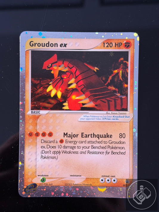 Groudon ex 002 Promo Nintendo Black Star Promos Pokemon