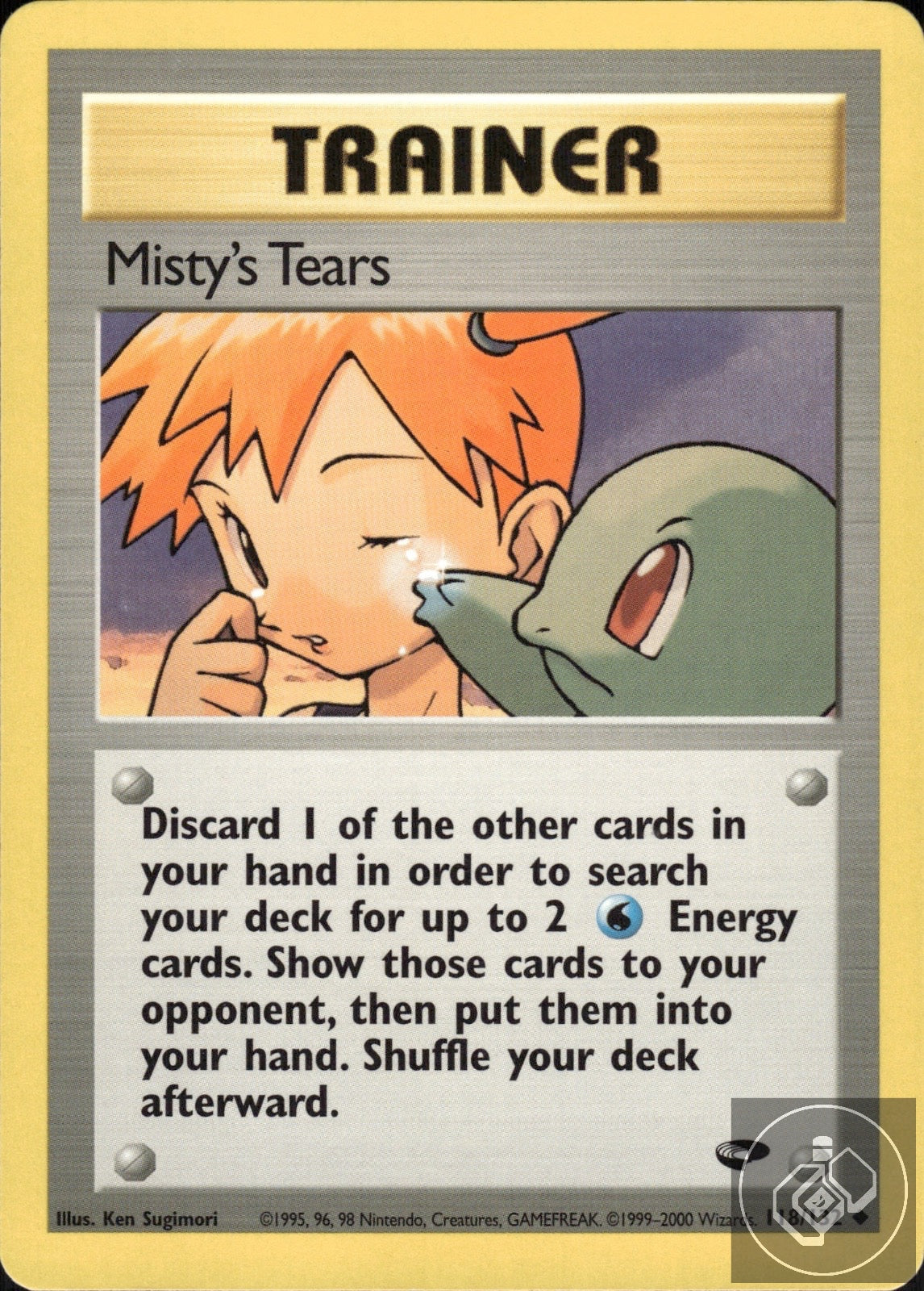 Misty's Tears 118/132 Uncommon Gym Challenge Pokemon Unlimited