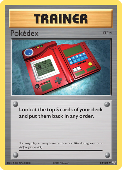 Pokedex 82/108 Uncommon Evolutions Pokemon
