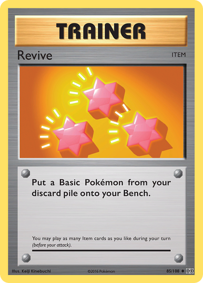 Revive 85/108 Uncommon Evolutions Pokemon