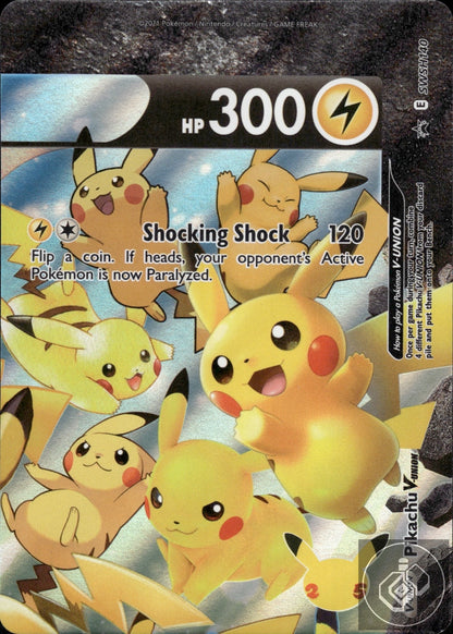Pikachu V-Union SWSH140 Holo Promo Sword & Shield Promo Pokemon