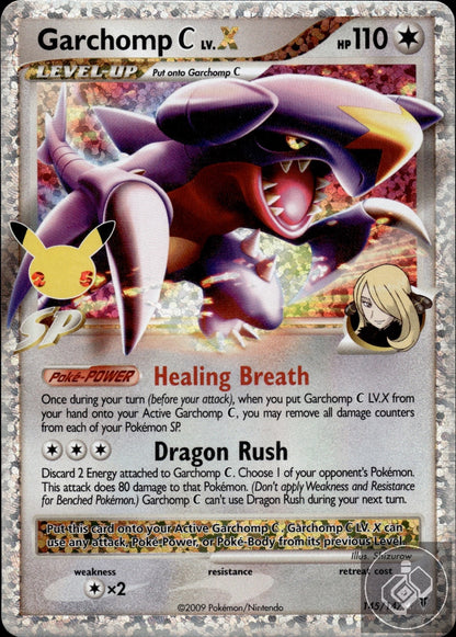 Garchomp C LV.X 145/147 Celebrations: Classic Collection Pokemon