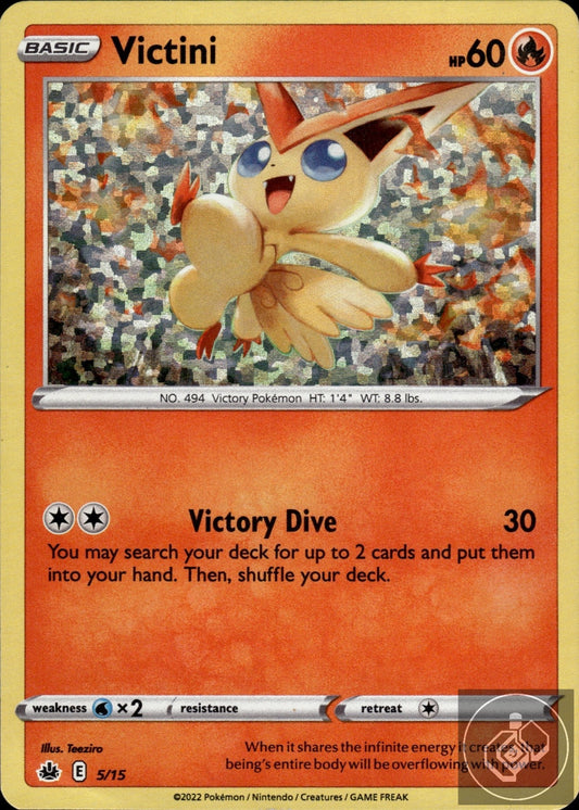 Victini 005/015 Holo Promo McDonald's Promos 2022 Pokemon Holo
