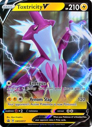 Toxtricity V SWSH017 Holo Promo Sword & Shield Promo Pokemon