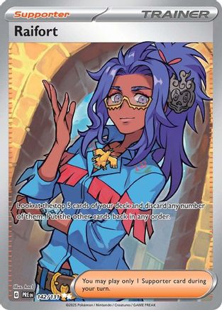 Raifort 142/131 Holo Ultra Rare Prismatic Evolutions Pokemon