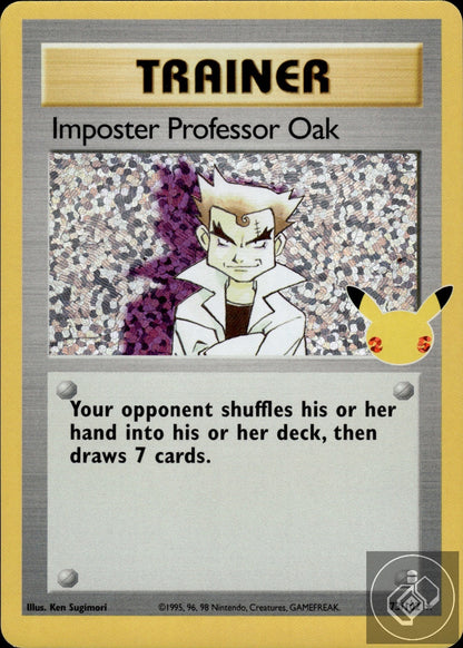 Imposter Professor Oak 73/102 Celebrations: Classic Collection Pokemon