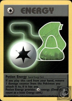 Potion Energy 82/82 Uncommon Team Rocket Pokemon Unlimited