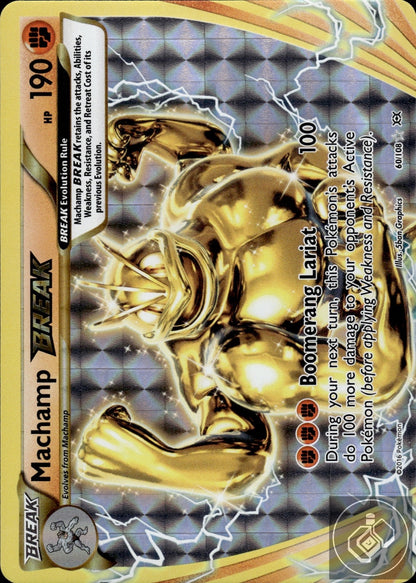 Machamp BREAK 60/108 BREAK Rare Evolutions Pokemon