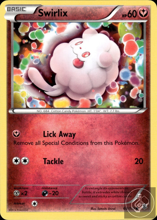 Swirlix 68/119 Common Phantom Forces Pokemon