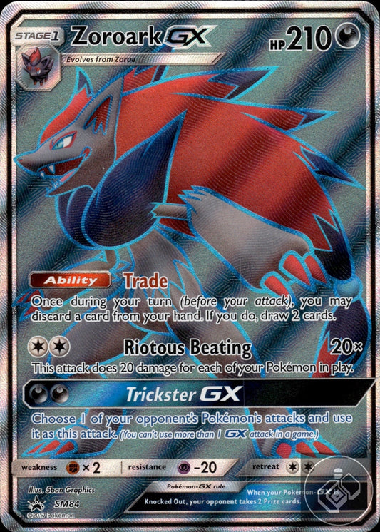 Zoroark GX - SM84 Holo Promo Sun & Moon Promo Pokemon