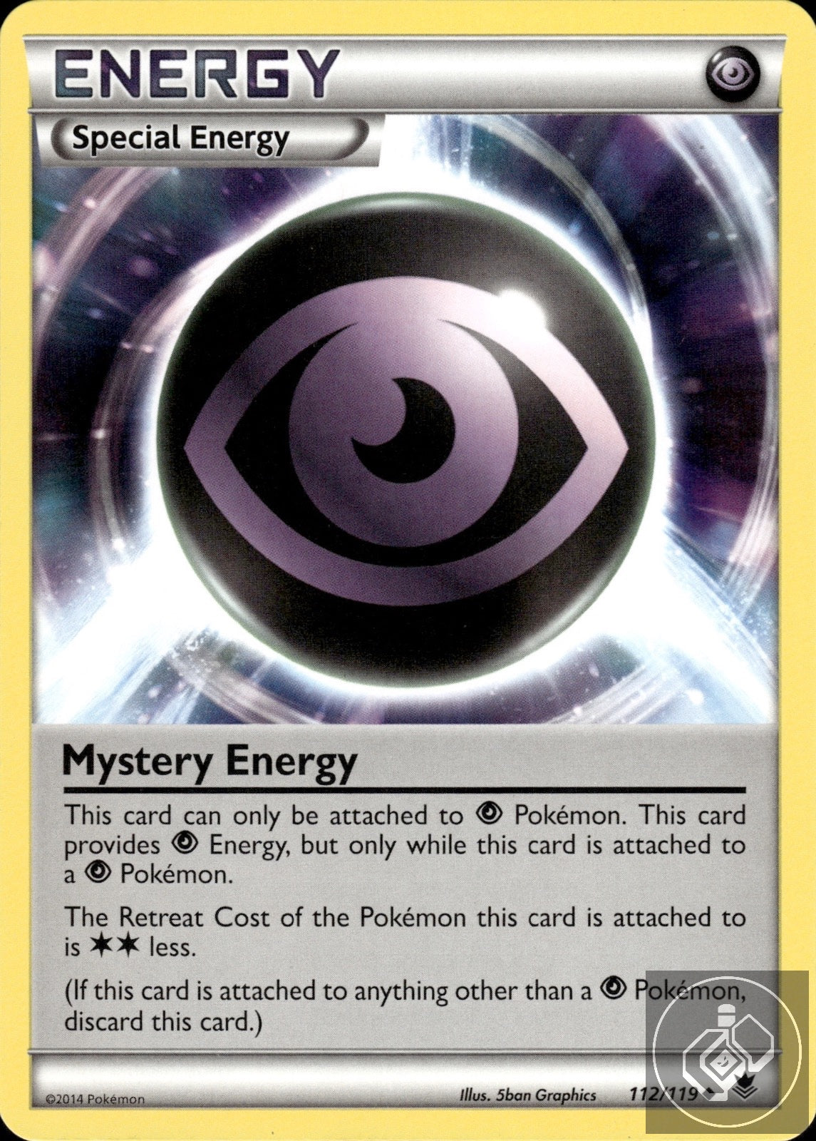 Mystery Energy 112/119 Uncommon Phantom Forces Pokemon