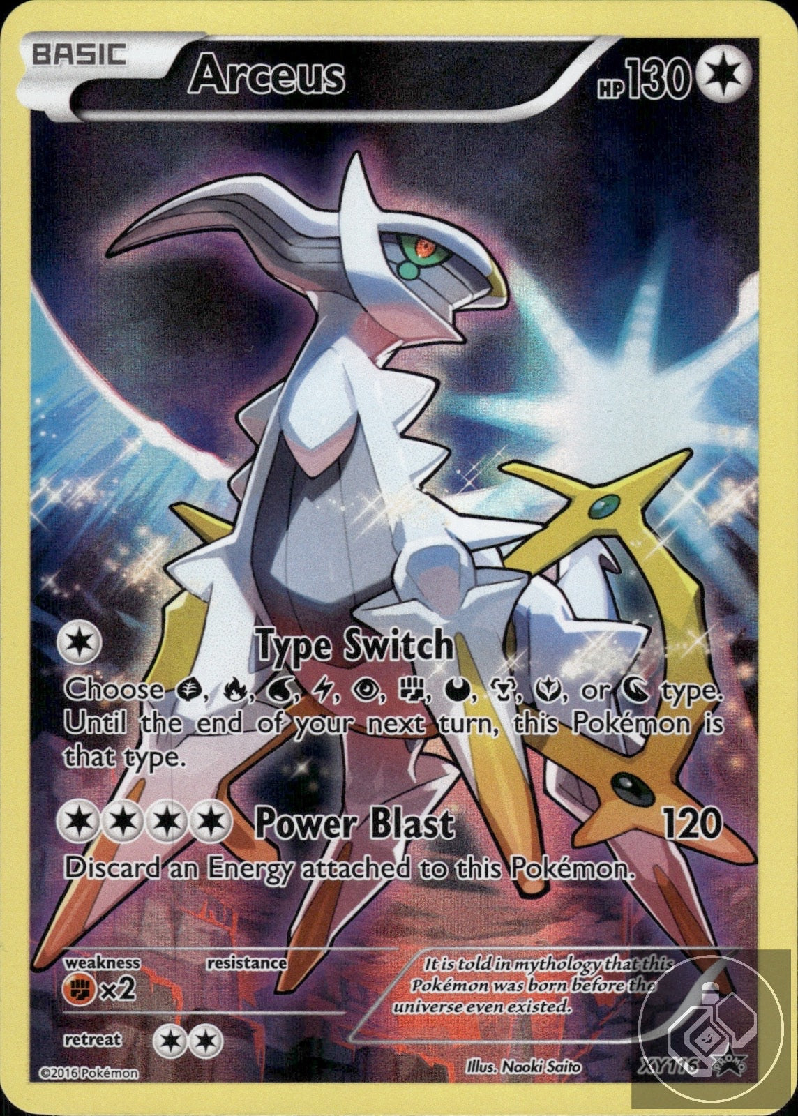 Arceus XY116 Holo Promo XY Promo Pokemon