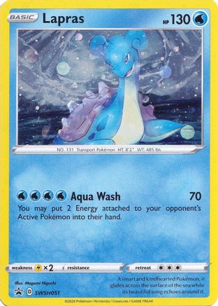 Lapras SWSH051 Holo Promo Sword & Shield Promo Pokemon