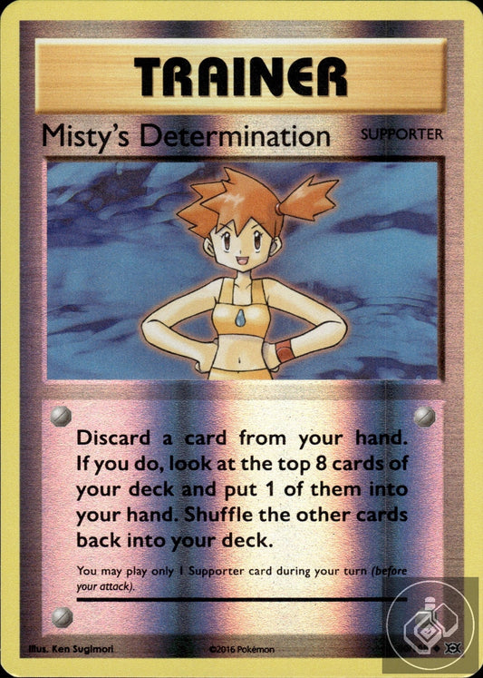 Misty's Determination 80/108 Uncommon Evolutions Pokemon Reverse Holo