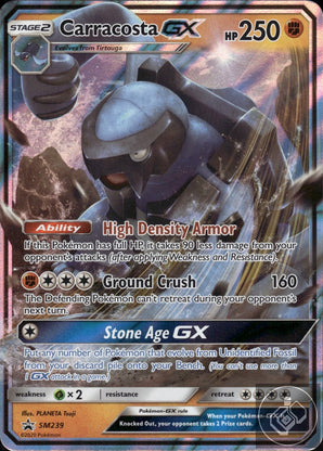 Carracosta GX - SM239 Holo Promo Sun & Moon Promo Pokemon