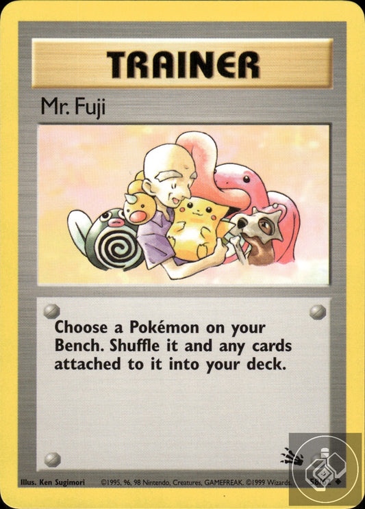 Mr. Fuji 58/62 Uncommon Fossil Pokemon Unlimited