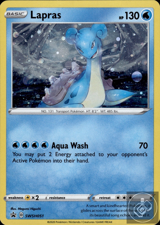 Lapras SWSH051 Holo Promo Sword & Shield Promo Pokemon