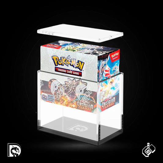 Dragonscale Supplies Acrylic Booster Box Case