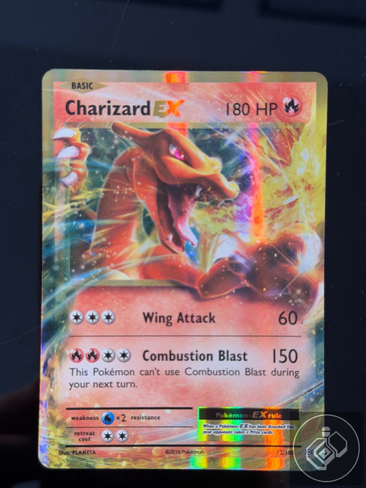 Charizard EX 12/108 Holo EX Rare Evolutions Pokemon