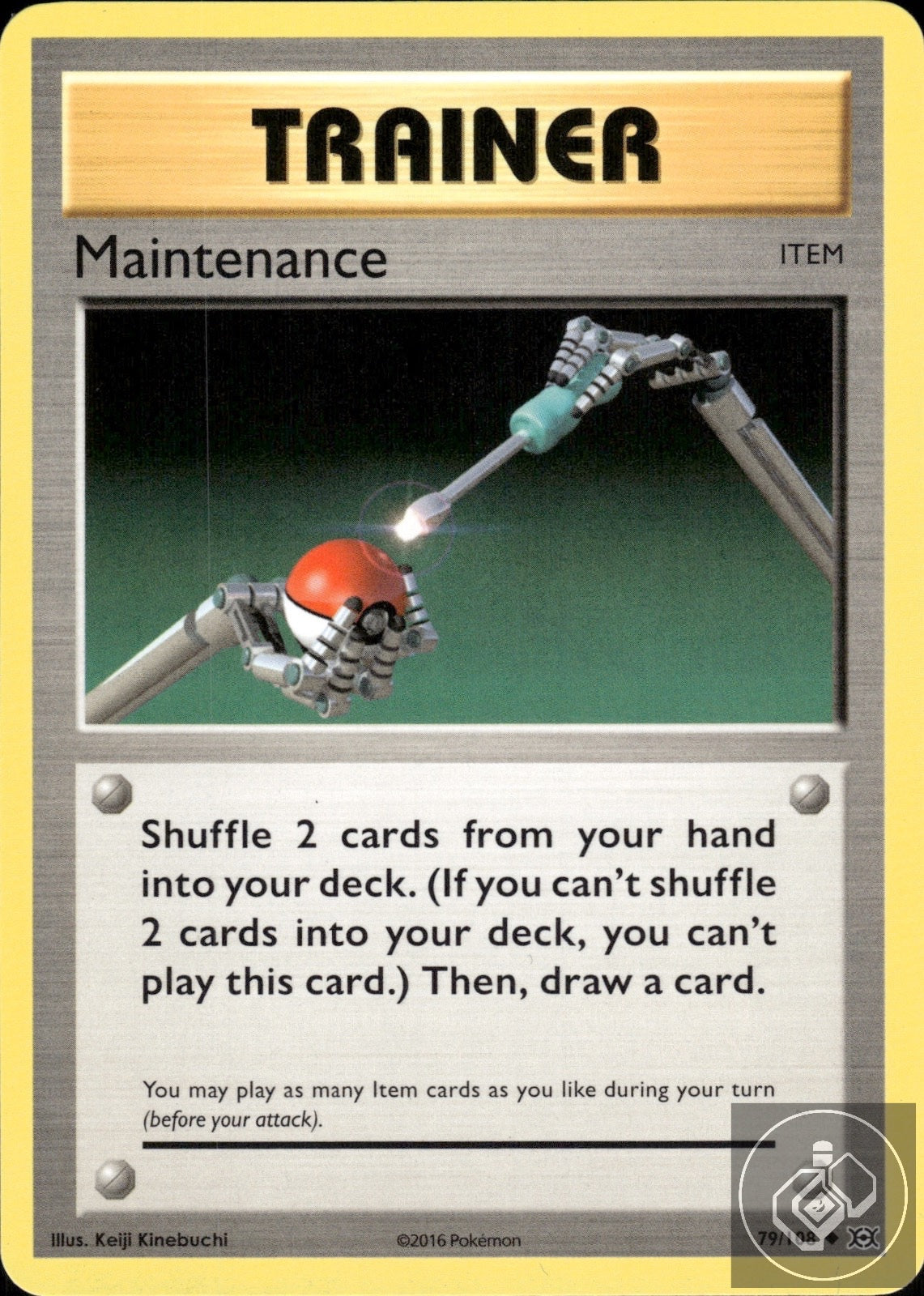 Maintenance 79/108 Uncommon Evolutions Pokemon
