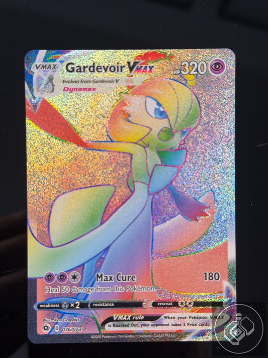 Gardevoir VMAX 076/073 Rainbow Rare Champion's Path Pokemon