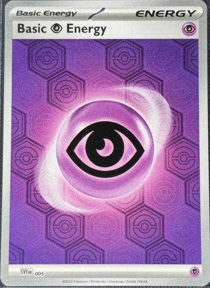 Psychic Energy 005 Scarlet & Violet Pokemon