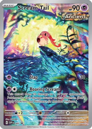 Scream Tail 065 Holo Promo Scarlet & Violet Promo Pokemon