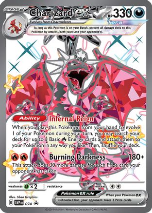 Charizard ex 074 Holo Promo Scarlet & Violet Promo Pokemon