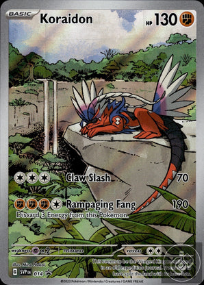 Koraidon 014 Holo Promo Scarlet & Violet Promo Pokemon