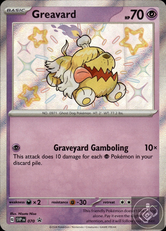 Greavard 070 Holo Promo Scarlet & Violet Promo Pokemon
