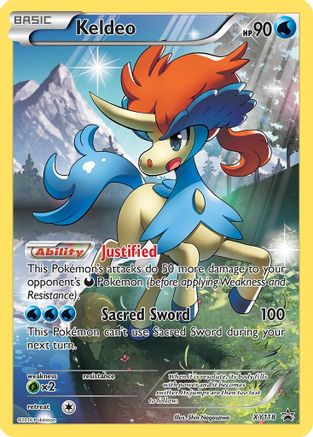 Keldeo XY118 Holo Promo XY Promo Pokemon