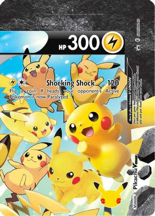 Pikachu V-Union SWSH140 Holo Promo Sword & Shield Promo Pokemon