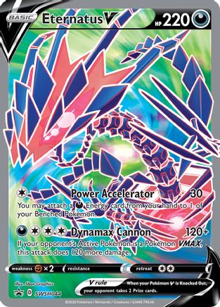 Eternatus V SWSH044 Holo Promo Sword & Shield Promo Pokemon