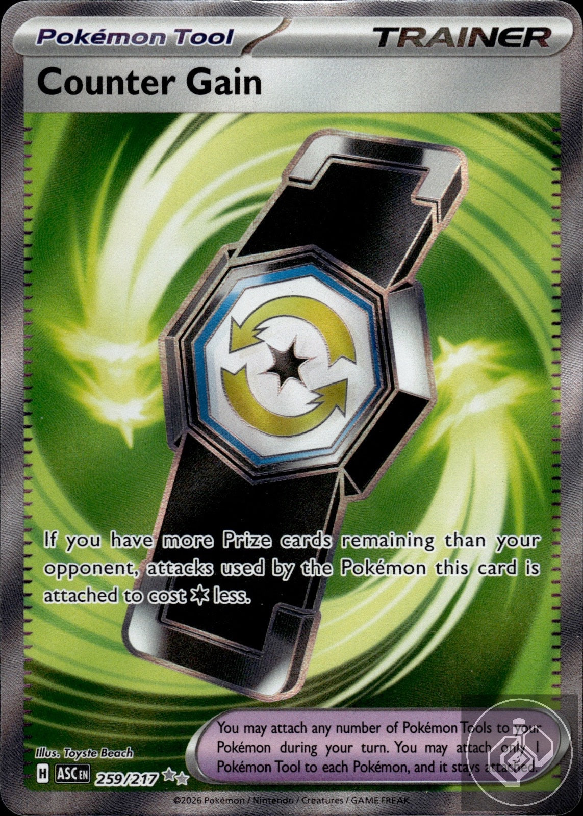 Counter Gain 259/217 Ultra Rare Ascended Heroes Pokemon