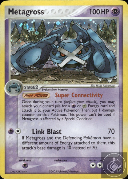 Metagross 11/107 Holo Rare Deoxys Pokemon