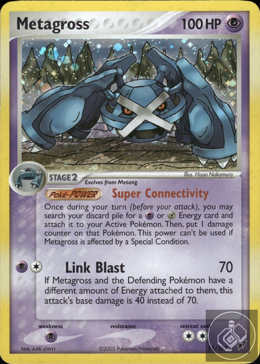 Metagross 11/107 Holo Rare Deoxys Pokemon