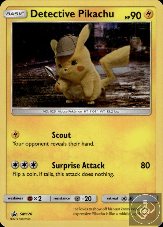 Detective Pikachu - SM170 Holo Promo Sun & Moon Promo Pokemon