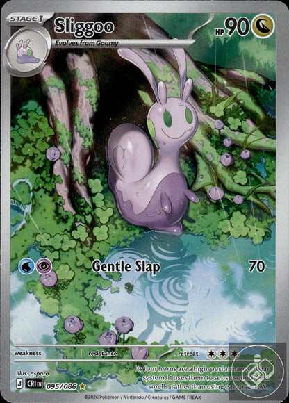 Sliggoo 095/086 Holo Illustration Rare Chaos Rising Pokemon