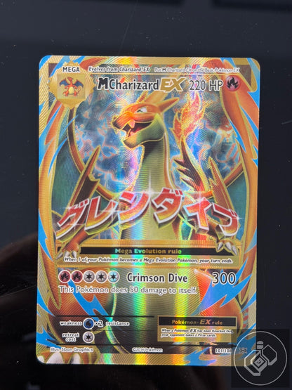 M Charizard EX 101/108 Ultra Rare Evolutions Pokemon Holo