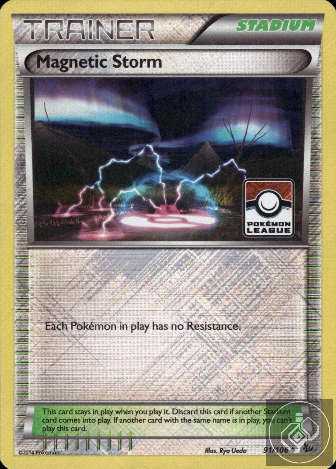 Magnetic Storm (Pokemon League) 91/106 Holo League & Championship Cards Pokemon 