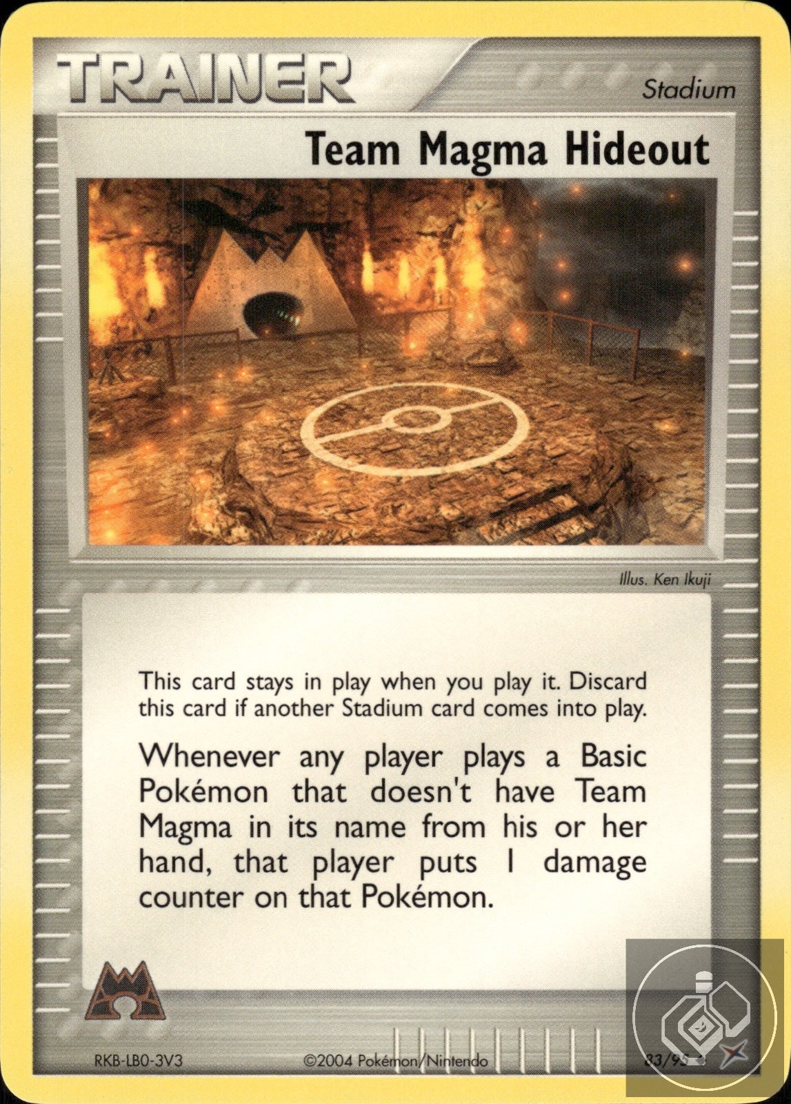 Team Magma Hideout 83/95 Uncommon Team Magma vs Team Aqua Pokemon