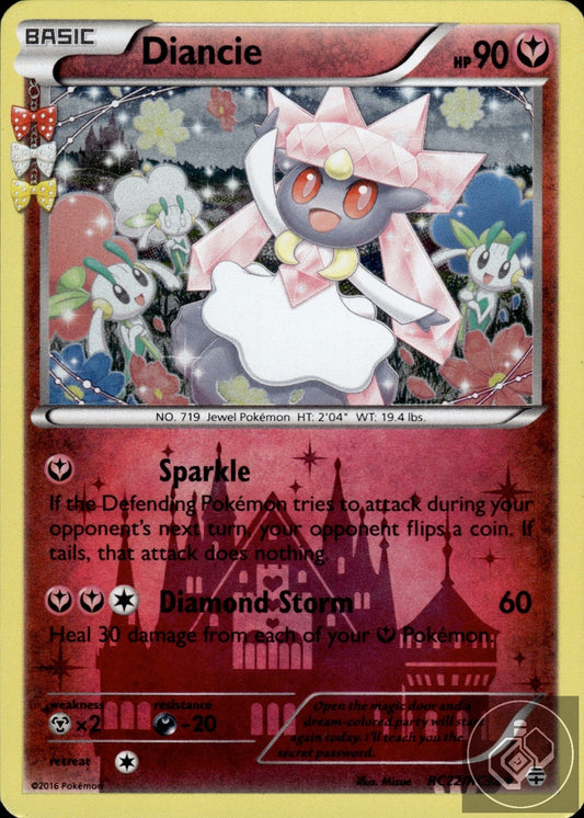 Diancie RC22/RC32 Uncommon Generations Pokemon Holo